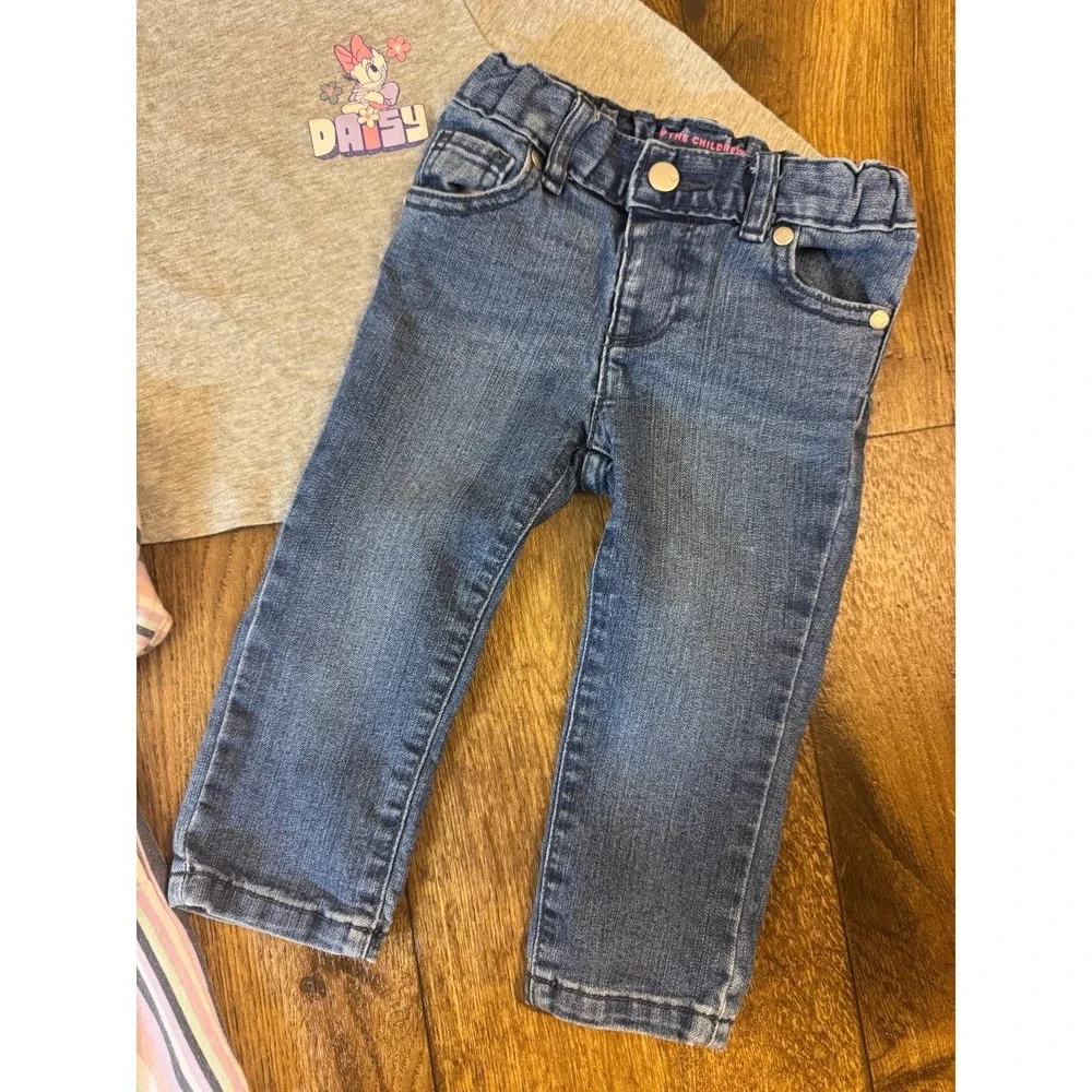 Baby‎ Toddler Girl 18 Months Casual Dress L/S Shirts Pants Jeans Clothes Disney